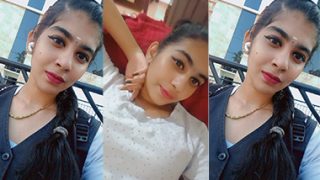 Hot Mallu Girl Pressing Boobs Her Showing Nude Her Bf Latest Clips