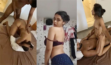 Tamil Teen Babe Teasing Showing & Threesome Fucking Mms